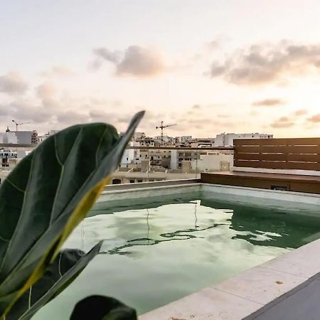 Luxurious & Stylish Penthouse With Private Pool Apartment Msida Exterior foto